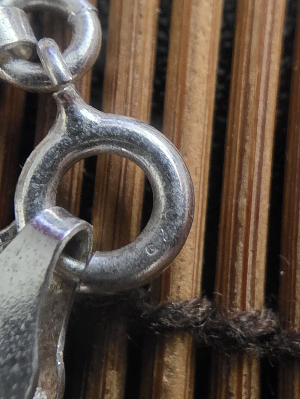 925 Silver Braided Bracelet (Vintage) - Picture 12 of 15